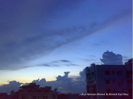 Earthquake Weather Clouds